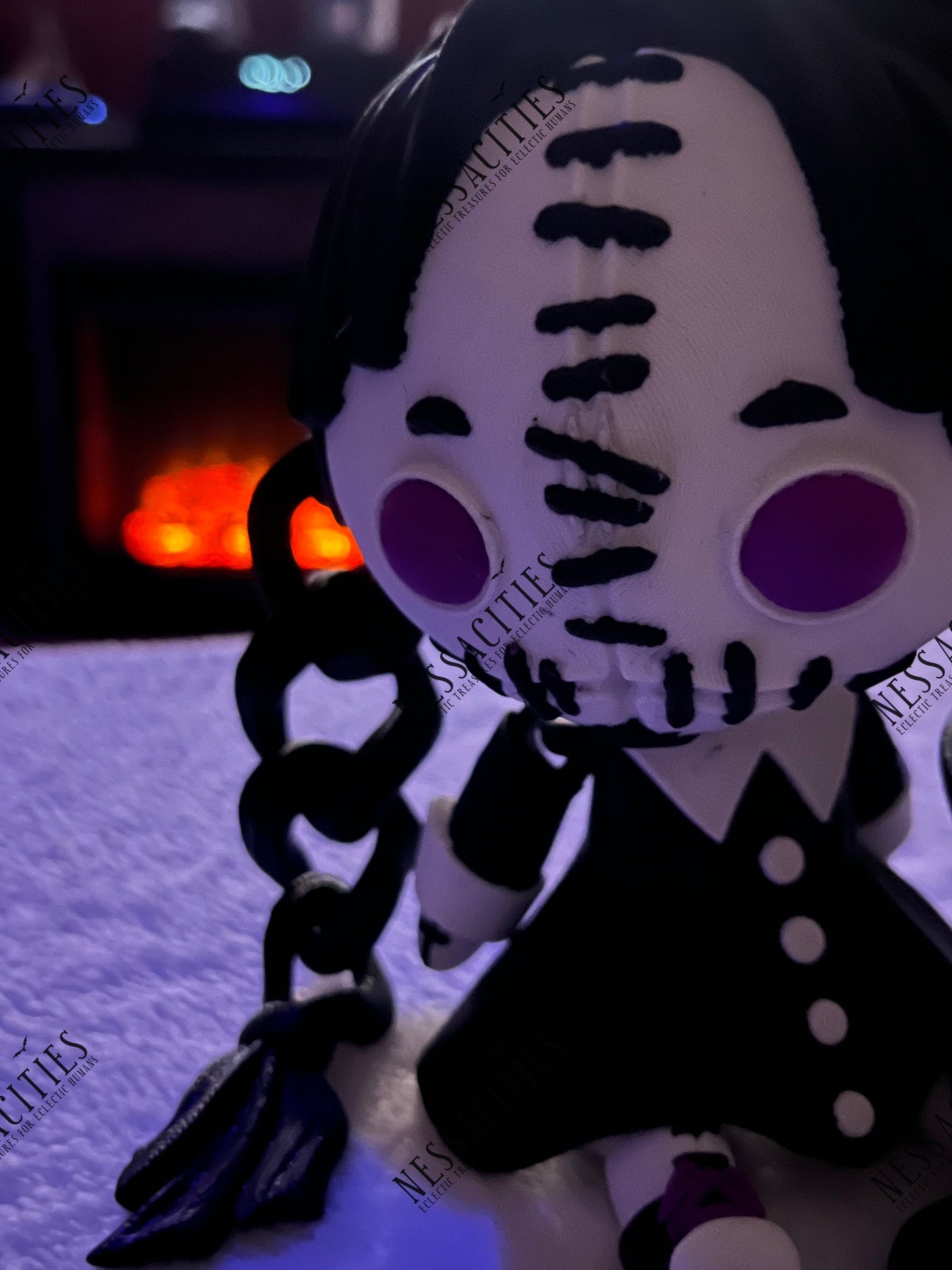 Wednesday Creepy Doll
