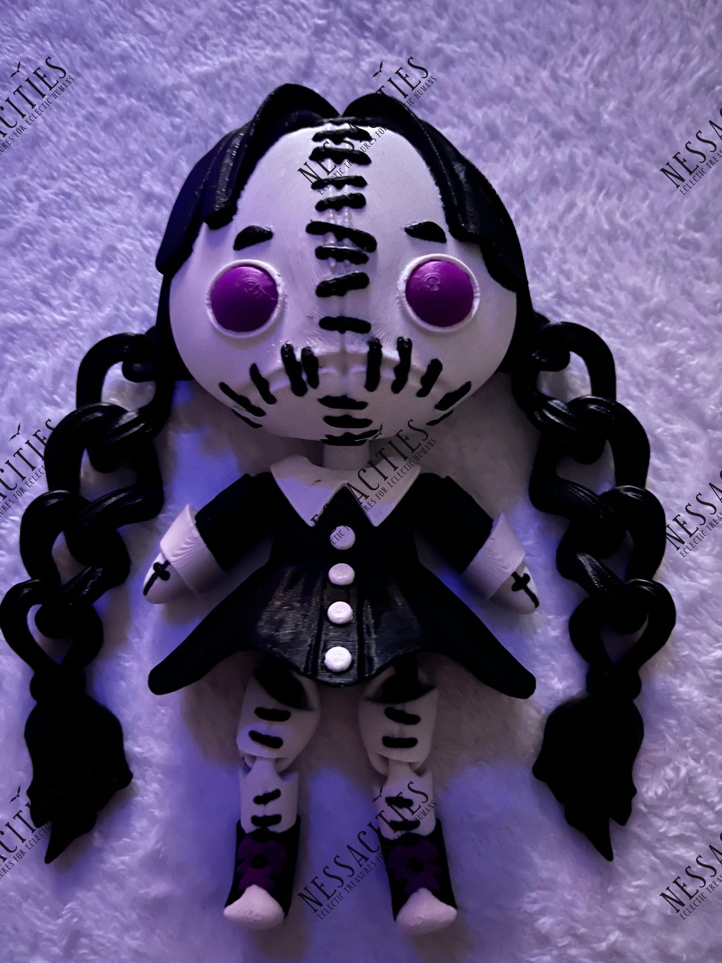 Wednesday Creepy Doll