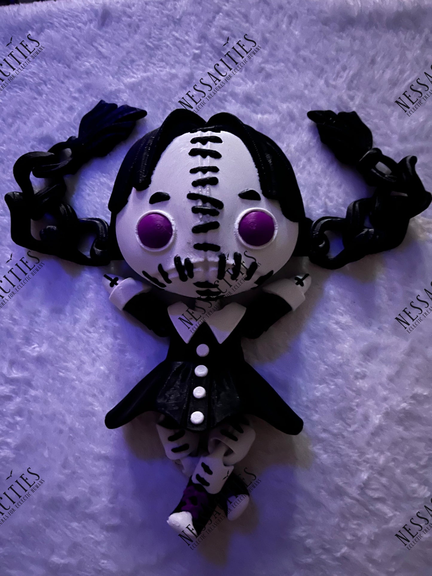 Wednesday Creepy Doll